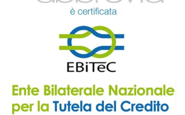 Abbrevia, sempre corretti con i debitori. Garantito Ebitec.