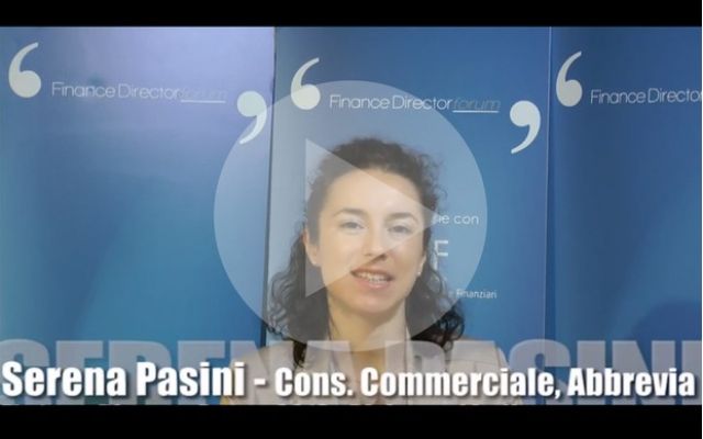 Serena Pasini, Consulente Commerciale di Abbrevia, a Finance Director forum