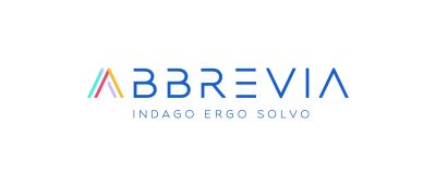 logo di Abbrevia e payoff: indago ergo solvo